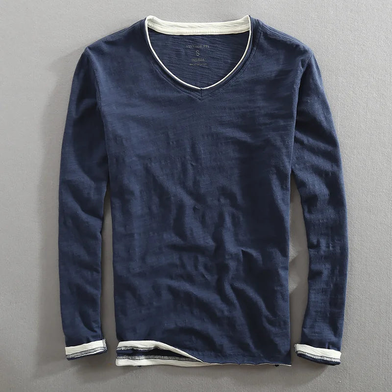 NIGHTFALL V-NECK SHIRT 0
