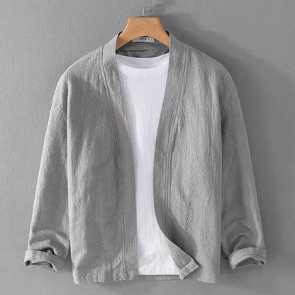 NOVA LINEN CARDIGAN 0