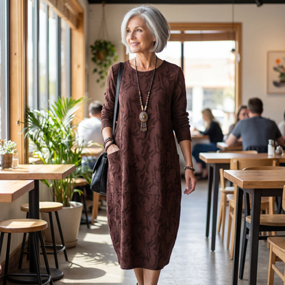 Nocturne | Refined Winter Midi Dress 4