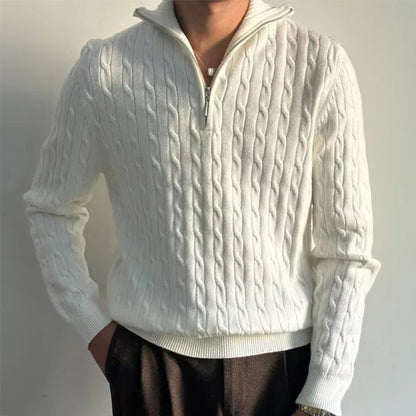 RENZO HALF-ZIP SWEATER 0