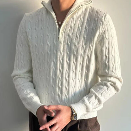 RENZO HALF-ZIP SWEATER 3