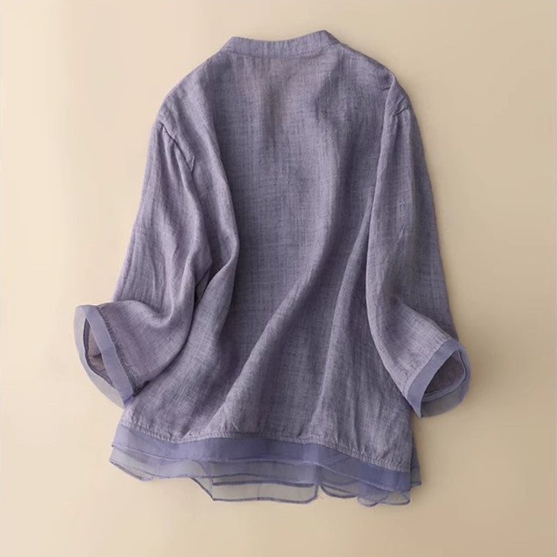 RISA LINEN BLOUSE 3