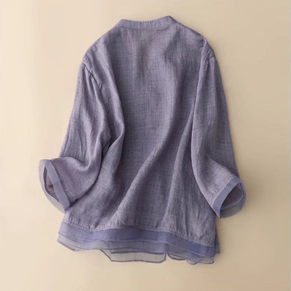 RISA LINEN BLOUSE 3