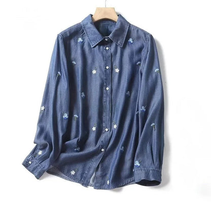 ROMY DENIM SHIRT 0