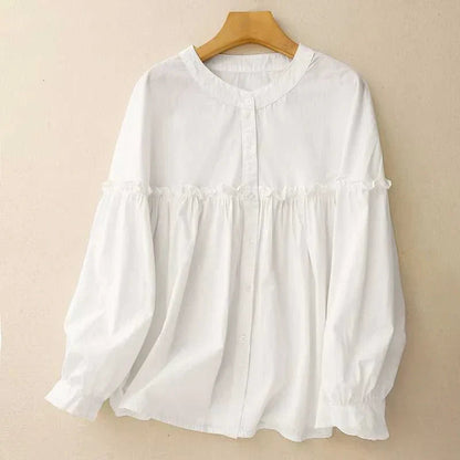 SCARLET LINEN SHIRT 1