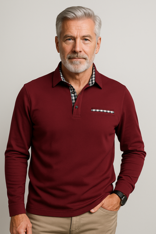 The Weston | Long-Sleeve Polo Shirt 0