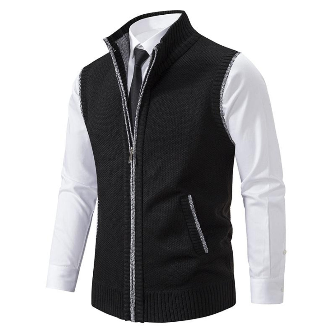 Timeless Elegance | Effortlessly Versatile Sleeveless Vest 1