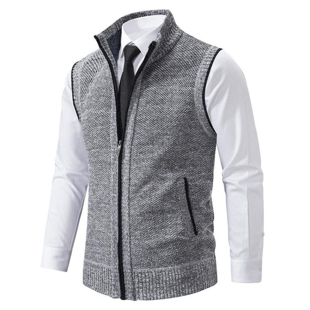 Timeless Elegance | Effortlessly Versatile Sleeveless Vest 3
